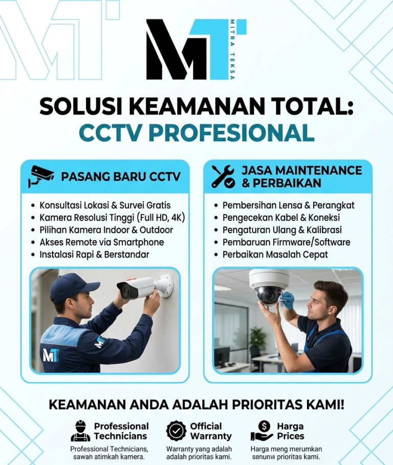 jasa maintenance cctv surabaya